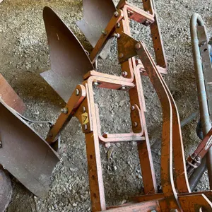 Agri-Commercial Metal Triple-Blade Plow for Tractor