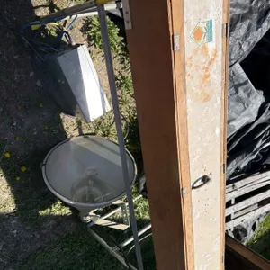 Industrial Outdoor Light Fixture with Housing and Accessories