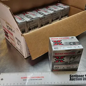 AMMO : Partial Case Lot : WINCHESTER : Super Xpert High Velocity Steel : 20ga 3" (7/8oz : #4 Shot) (