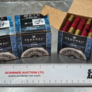 AMMO : Federal : Game Shok : 410ga 2-1/2" (1/2oz : #7-1/2 Shot)  (74 Rnds TOTAL)