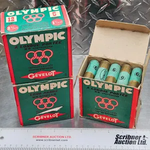 AMMO : Olympic : Long Range : 12ga 2-3/4" (1-1/4oz : #6 Shot)  (3 Boxes of 25 Rnds)  (75 Rnds TOTAL)