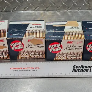 AMMO : Federal : Bulk Packs High Velocity : 22LR (36gr : Hollow Point)  (3 Boxes of 325 Rnds & 1 Box