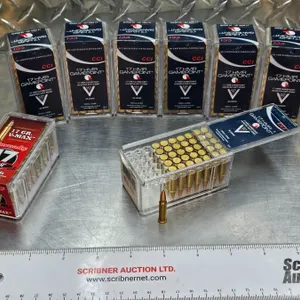 AMMO : 17 HMR : CCI Gamepoint (20gr) (7 Boxes) & Hornady V Max (17gr) (1 Box) (386 Rnds TOTAL)