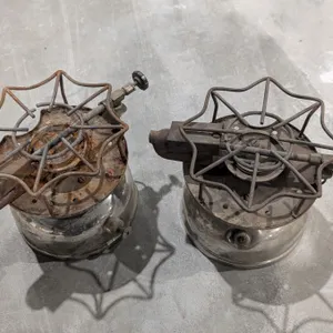 (2) Vintage Coleman Portable One Top Burners