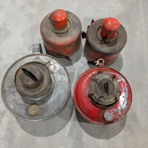 (4) Vintage Auto Motor Heaters