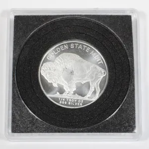 1/4OZ INDIAN HEAD BUFFALO SILVER ROUND