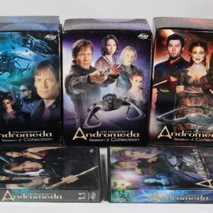 TV ANDROMEDA SEASONS 1 - 5 ON DVD PLUS EXTRAS HARD