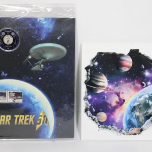 2016 CANADA 25-CENT STAR TREK ENTERPRISE