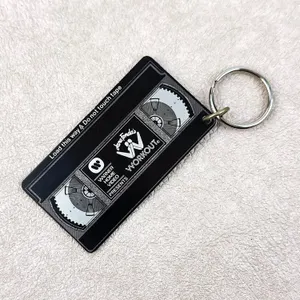 VTG JANE FONDA WORKOUT VHS KEYCHAIN - CALGARY