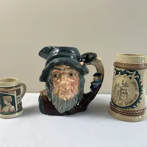 Stein Mugs Including Royal Doulton