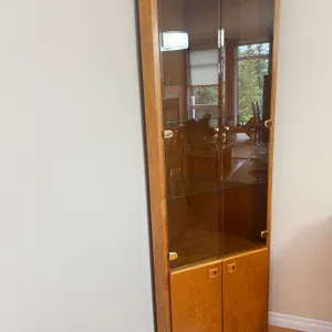 MCM Corner Curio Cabinet