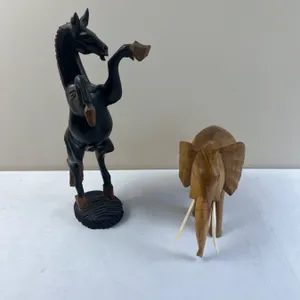 Wooden Animal Carvings