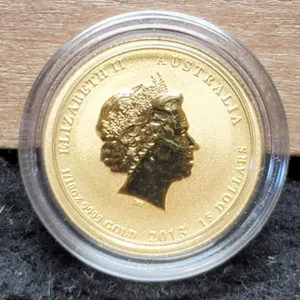 2013 1/10 Oz. .9999 Gold Australia $15 Unc.