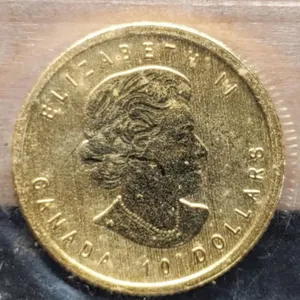 1812-2012 1/4 Oz. .9999 Gold Canada $10 Unc.
