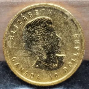 1812-2012 1/4 Oz. .9999 Gold Canada $10 Unc.