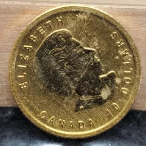 1812-2012 1/4 Oz. .9999 Gold Canada $10 Unc.