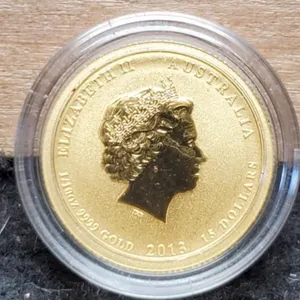 2013 1/10 Oz. .9999 Gold Australia $15 Unc.