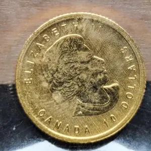 1812-2012 1/4 Oz. .9999 Gold Canada $10 Unc.