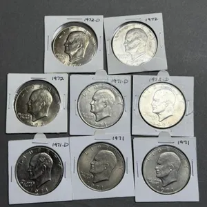 (8) Ike Dollars 1971, 72