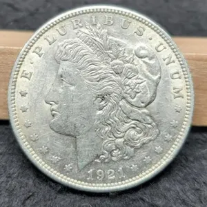 1921 Morgan Dollar AU
