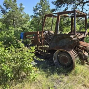 Scrap Tractor wLoader and Bale Spike