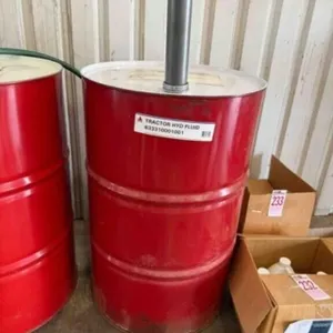 55-gallon steel drum oil