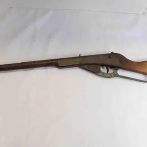 Vintage Early Daisy BB Gun w/Wood Stock Model 102