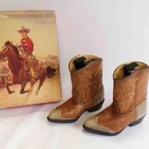 Vintage Child's "Tom Mix Cowboy Boots" Size 6½