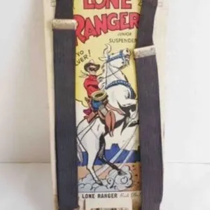 Vintage 1940's "The Lone Ranger" Junior Suspenders