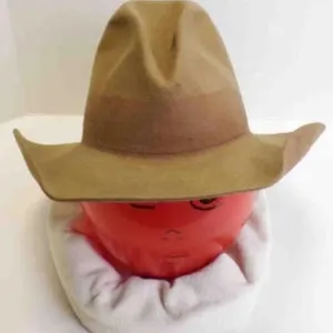 Vintage Classic "Cattleman Crease" Hat High Crown