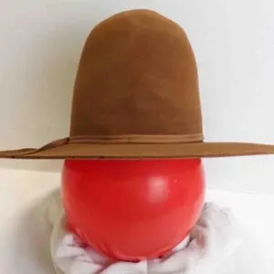 Vintage Classic "Cattleman Crease" Hat High Crown