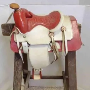 Antique Western Salesman's Sample Display Saddle