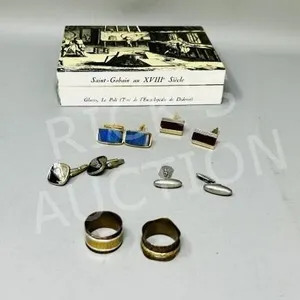 wood trinket box custom crafted ring & cufflinks