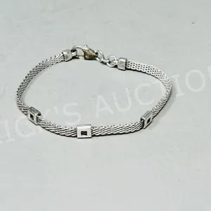 sterling bracelet - 5 1/2" long