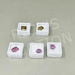 5 Synthetic Alexandrite stones