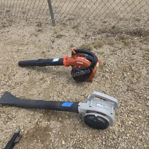 2 leaf blowers