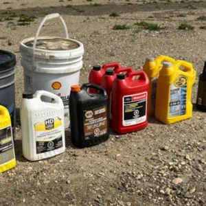 COOLANT, TRANS, BRAKE FLUID, ENGINE OIL