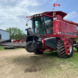 1996 CASE IH 2188 AXIAL FLOW W/ VICTORY SUPER 8 PICK UP