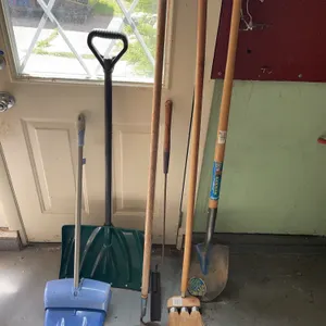 Assorted Garden and Yard Tools Including Ames Kodiak Shovel
