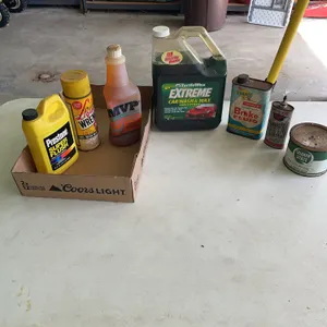 Sunoco Quaker State Tins and Car Care Products Lot