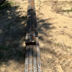 QTY OF (7) 22' X 3" X 3" SQ. 11GA TUBING
