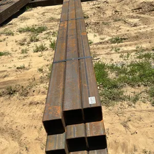 QTY OF (9) 23' X 6" X 6" SQ. .25" TUBING