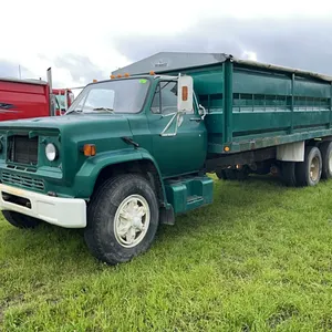 1984 GMC Tandem Axle Grain Truck s/n: 1GDS7D4E3EV537789