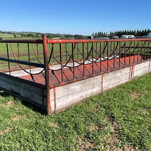 8' X 24' Steel Bale Feeder