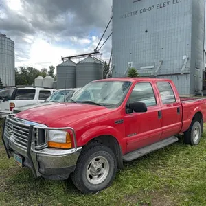 2001 Ford F350 one ton pickup, 4wd, lock outs, automatic, 7.3 diesel, four door short box, 94,729 miles. Note: Recently developed low power, apparent 