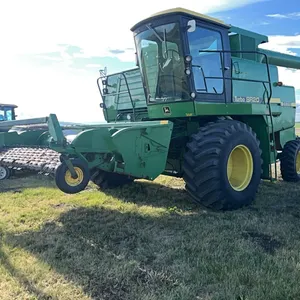 3490 - John Deere 8820 Turbo w/212 Pickup Head