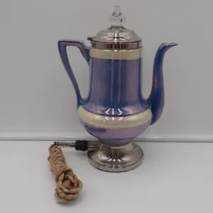 Royal Rochester Coffee Pot Percolator Lustreware