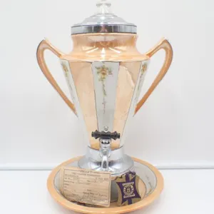 Percolator Urn with Plate by Royal Rochester