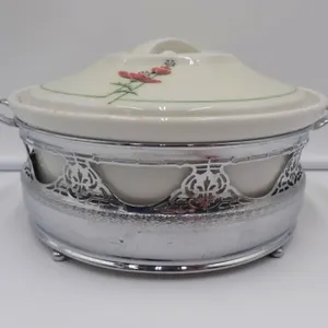 Royal Rochester Royalite Red Poppy Serving Dish