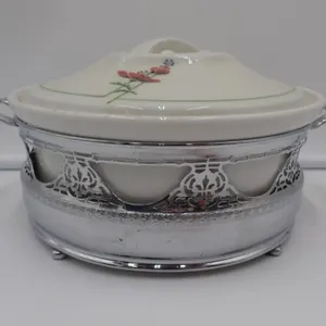 Royal Rochester Royalite Red Poppy Serving Dish